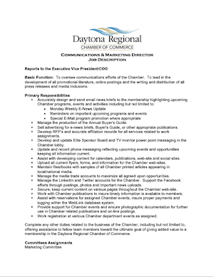 Communications & Marketing Director - photo