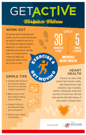 GetActive Workplace Wellness Poster - photo