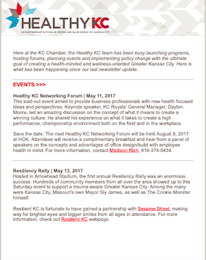 Healthy KC Newsletter - photo