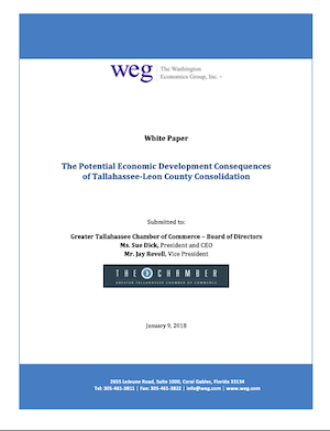 The Potential Economic Development Consequences of Tallahassee-Leon County Consolidation - photo