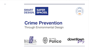 Crime Prevention Through Environmental Design 101 Presentation - photo