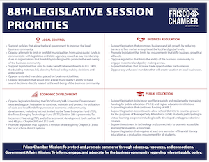 88th Legislative Session Priorities - photo