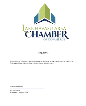 Bylaws - Lake Havasu Area Chamber of Commerce - photo