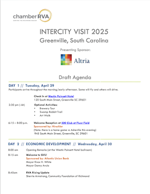 Intercity Visit to Greenville, SC - photo