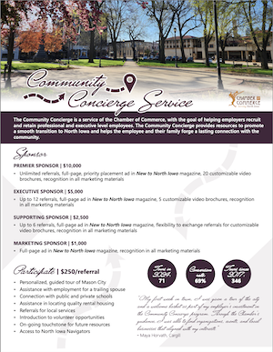 Community Concierge Service Flyer - photo