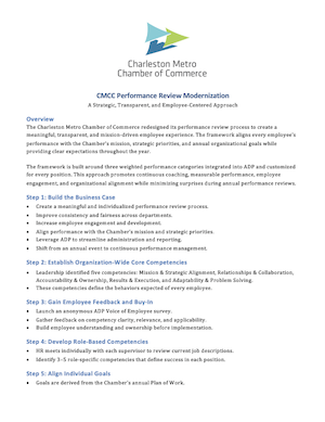 Performance Review Modernization Framework - photo