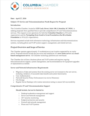 IT Service and Telecommunications Needs Request for Proposal - photo