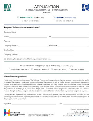 Ambassador and Emissary Application - photo