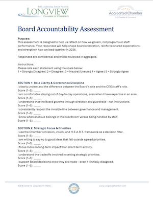 Board Accountability Assessment - photo