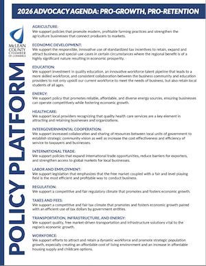 2026 Advocacy Agenda - photo