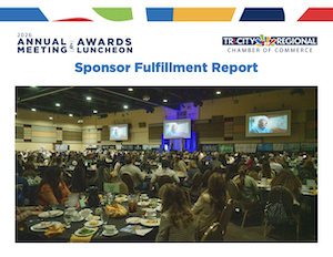 Annual Meeting and Awards Luncheon Sponsor Fulfillment Report - photo